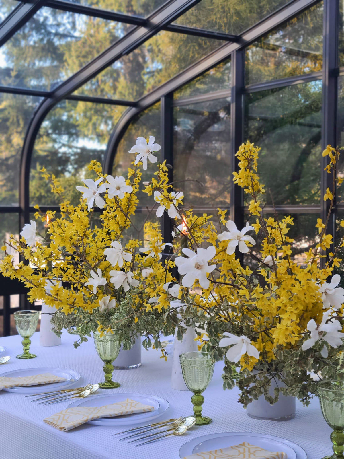 White Waffle Tablecloth