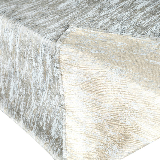 Double Sided Metallic Gold/Silver Tablecloth