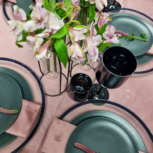 Velvet Mauve Tablecloth
