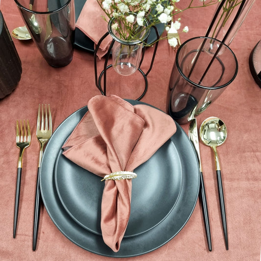 Velvet Wine Napkins- Set of 6